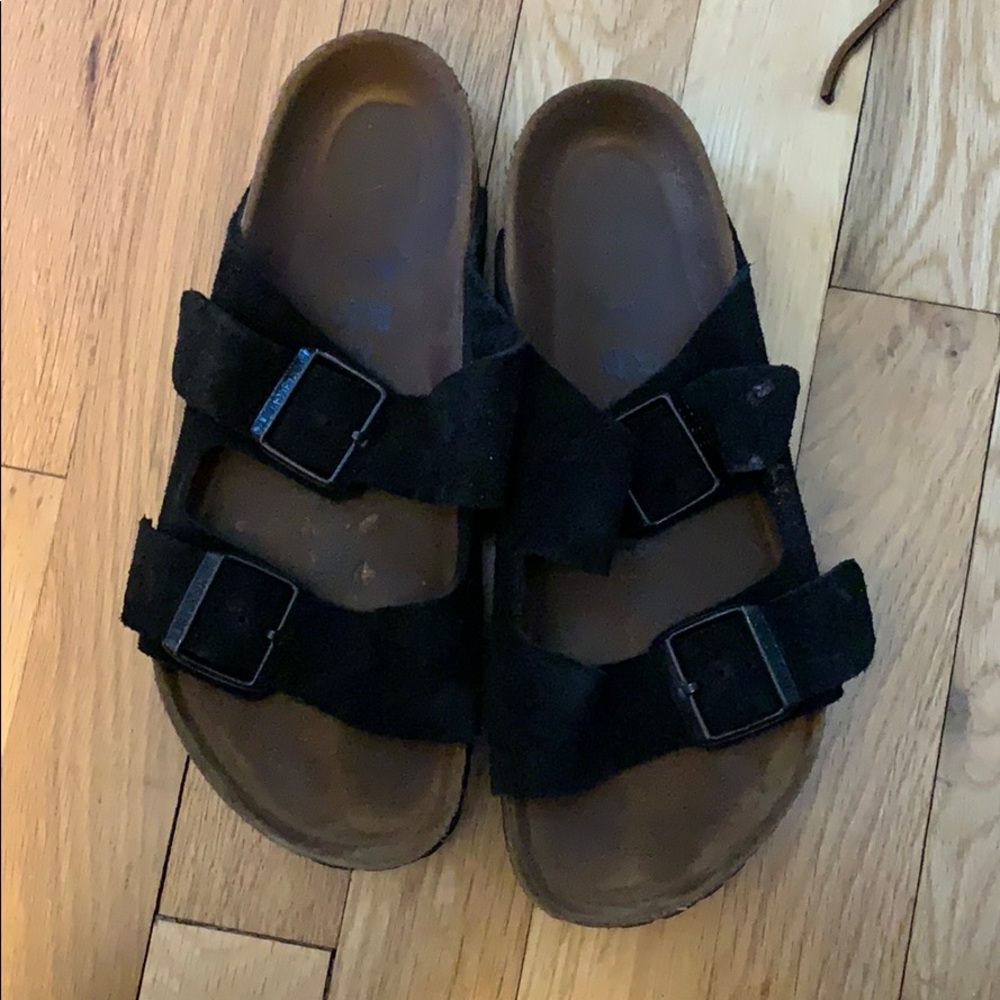 Black Birkenstocks